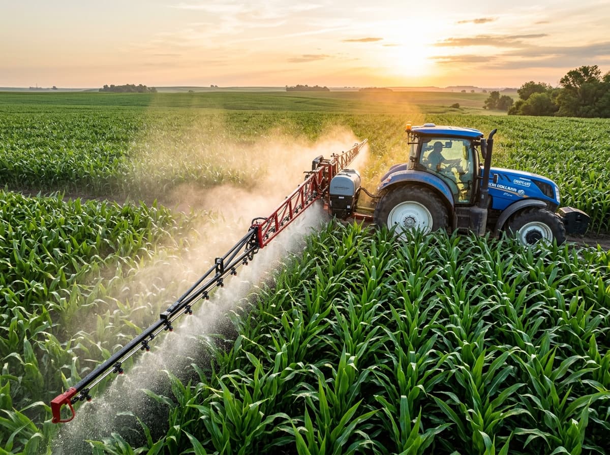 Commercial Tractor Boom Sprayers